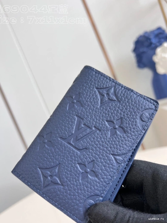 WIS Pocket Organizer-7.5*11.1*1 VUITTON cm LOUIS 0721